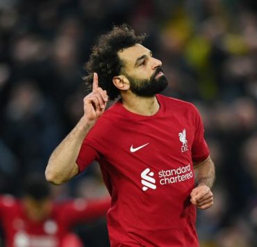 Mohamed Salah logró marcar 25 goles con el Liverpool por cuarta temporada consecutiva.