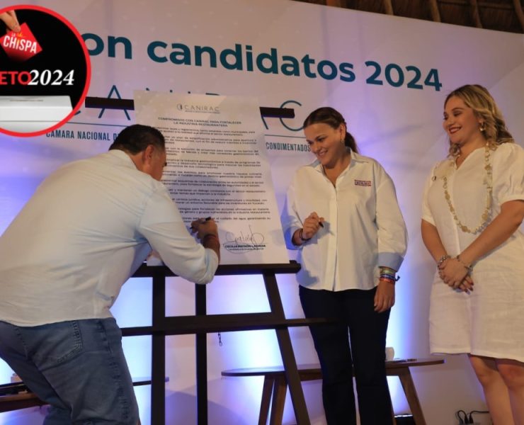 El sector restaurantero de Yucatán sostuvo una reunión de trabajo con los aspirantes del PAN, PRI y PANL a la gubernatura del estado, Renán Barrera Concha, y a la alcaldía de Mérida, Cecilia Patrón Laviada.