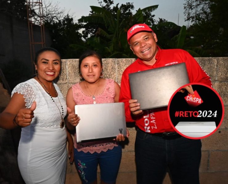Rolando Zapata asegura que con la Coalición Fuerza y Corazón por México habrá más apoyos educativos