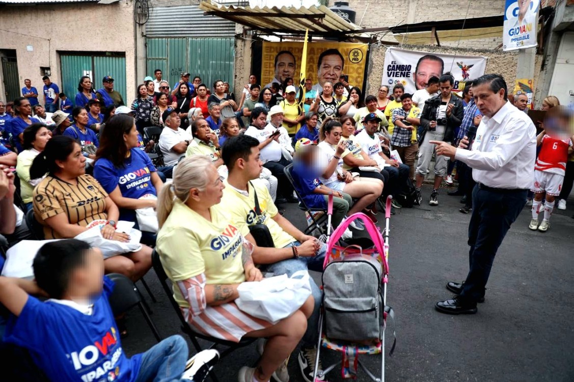 Giovani Gutiérrez enfatiza resultados y visión de futuro en campaña por Coyoacán