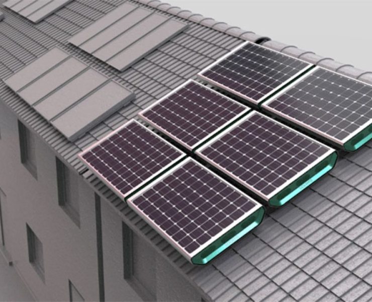 Planta de paneles solares para generar hidrógeno verde en Comitancillo