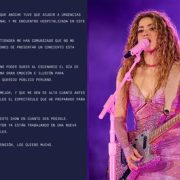 Shakira es hospitalizada de emergencia en Lima