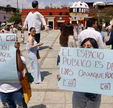 Fotógrafos protestan