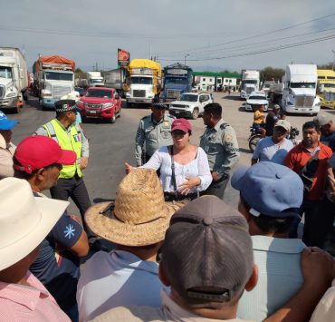 Paro de productores de mango